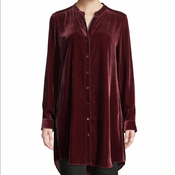 Eileen Fisher Tops - 💕HP💕Eileen Fisher Velvet top